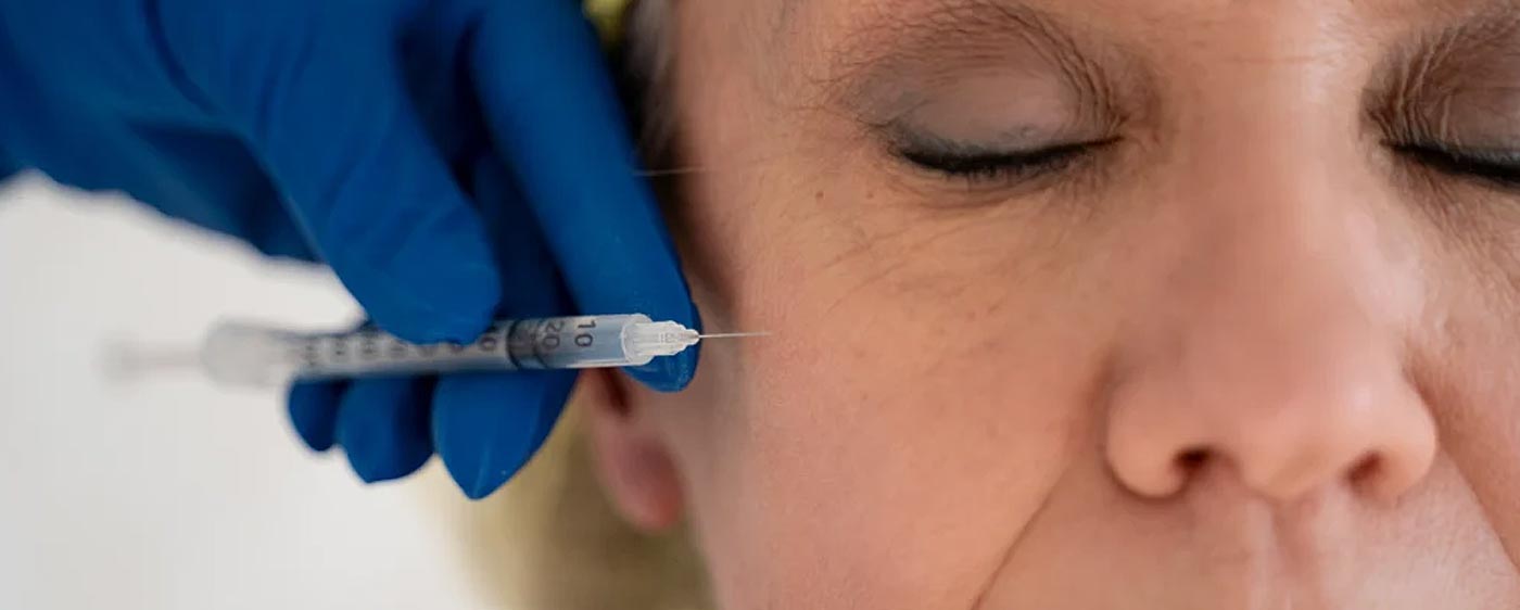 Polynucleotide injection near the eye at our Birmingham clinic